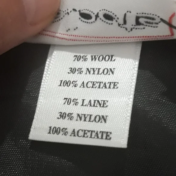 Vintage Talbots Wool Blend Lined Wrap Plaid Gray Red Yellow Mini Skirt size 10 - Picture 8 of 12